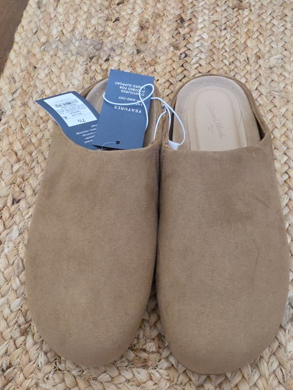 Target Women’s Slip-On Mule - Brown Suede